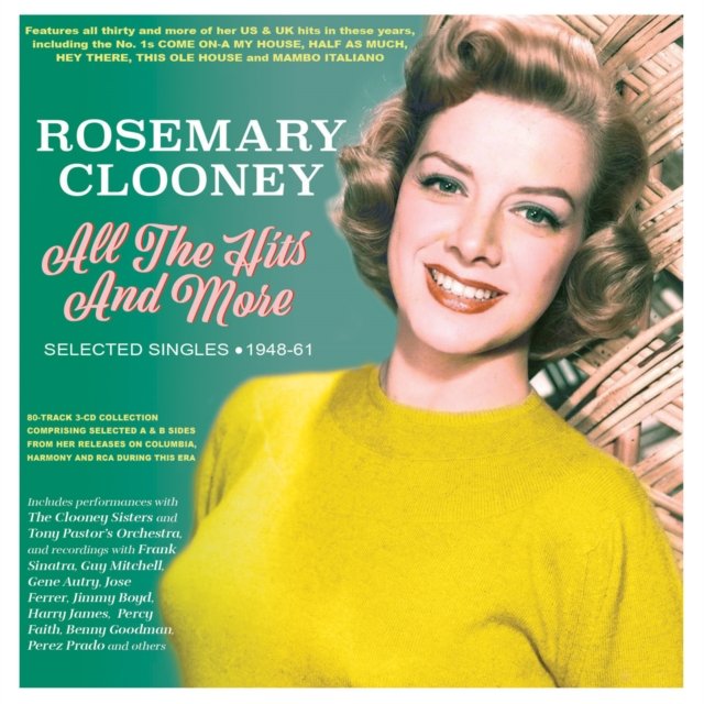 CD Shop - CLOONEY, ROSEMARY ALL THE HITS AND MORE - SELECTED SINGLES 1948-61