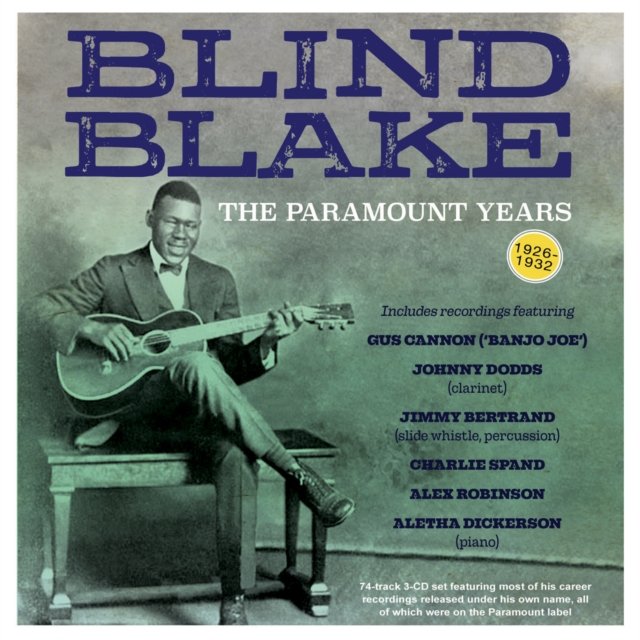 CD Shop - BLIND BLAKE PARAMOUNT YEARS 1926-32