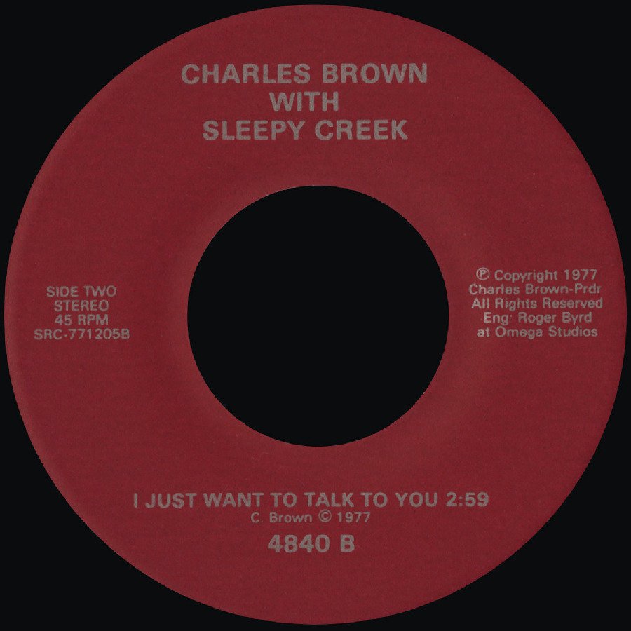 CD Shop - BROWN, CHARLES I JUST WANT TO TALK TO YOU