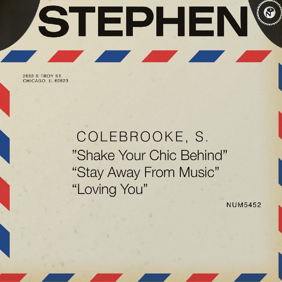 CD Shop - COLEBROOKE, STEPHEN 7-SHAKE YOUR CHIC BEHIND