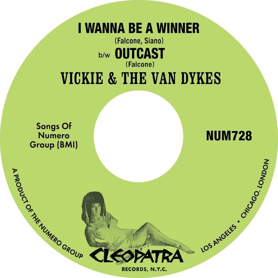 CD Shop - VICKIE & THE VAN DYKES 7-I WANNA BE A WINNER