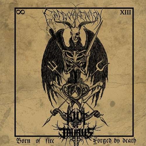 CD Shop - KULT OF TAURUS BORN OF FIRE FORGED BY DEATH