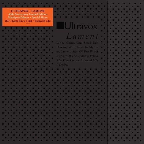 CD Shop - ULTRAVOX LAMENT