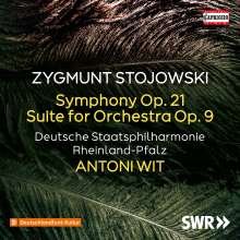 CD Shop - DEUTSCHE STAATSPHILHARMON ZYGMUNT STOJOWSKI: SYMPHONY OP. 21 - SUITE FOR ORCHESTRA, OP. 9