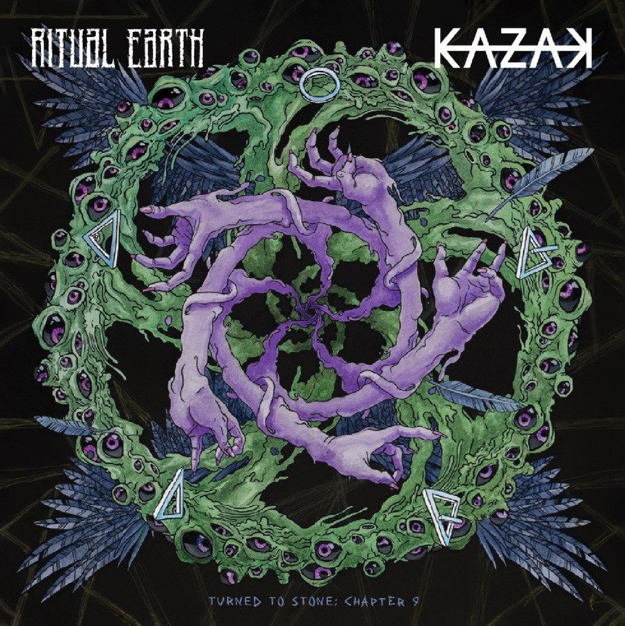 CD Shop - RITUAL EARTH & KAZAK TURNED TO STONE CHAPTER 9