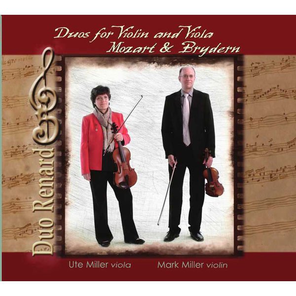 CD Shop - DUO RENARD MOZART AND BRYDERN: DUOS FOR VIOLIN AND VIOLA