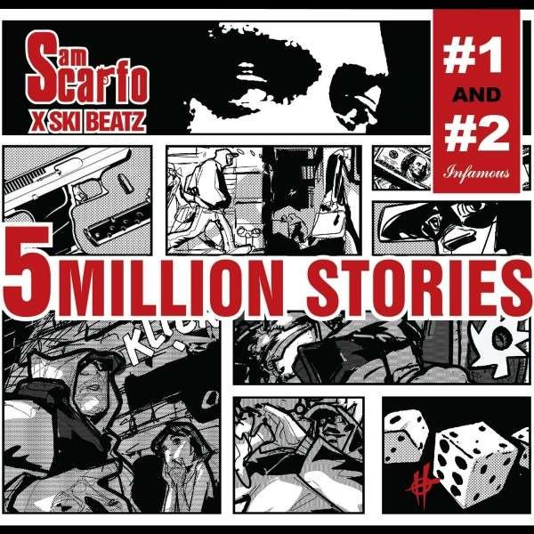 CD Shop - SAM SCARFO X SKI BEATZ 5 MILLION STORIES 1 & 2