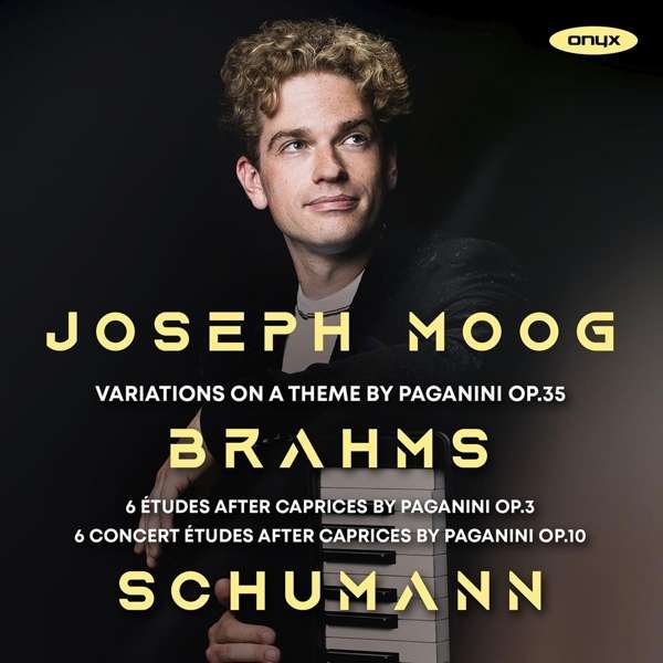 CD Shop - MOOG, JOSEPH BRAHMS VARIATIONS ON A THEME BY PAGANINI OP.35/SCHUMANN