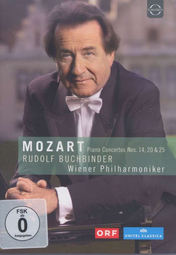 CD Shop - BUCHBINDER, RUDOLF MOZART: PIANO CONCERTOS NOS. 14, 20 & 25