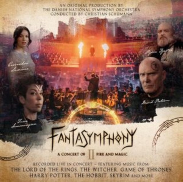 CD Shop - DANISH NATIONAL SYMPHO... FANTASYMPHONY II - A CONCERT OF FIRE AND MAGIC