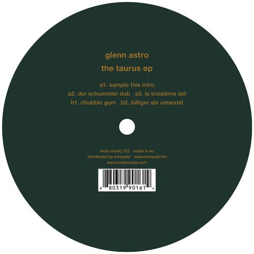 CD Shop - ASTRO, GLENN TAURUS