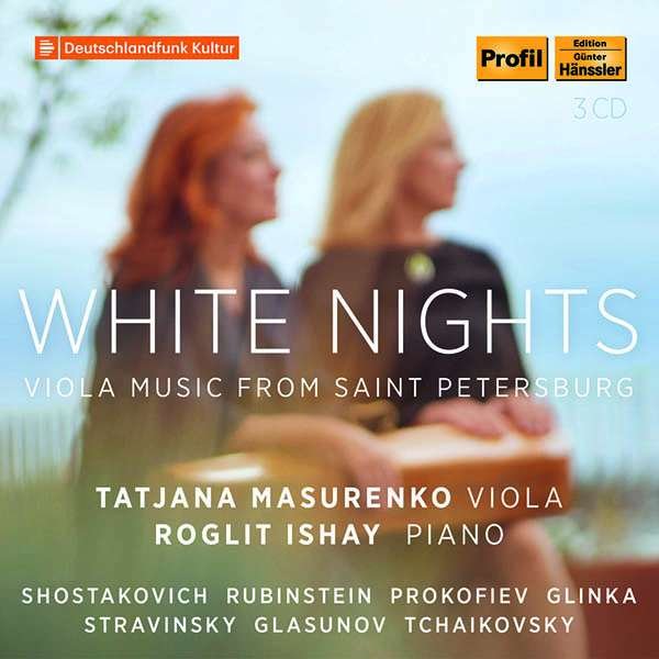 CD Shop - MASURENKO, TATJANA WHITE NIGHTS: VIOLA MUSIC FROM ST. PETERSBURG