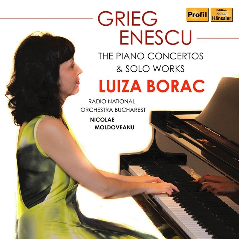 CD Shop - BORAC, LUIZA GRIEG & ENESCU: THE PIANO CONCERTOS & SOLO WORKS