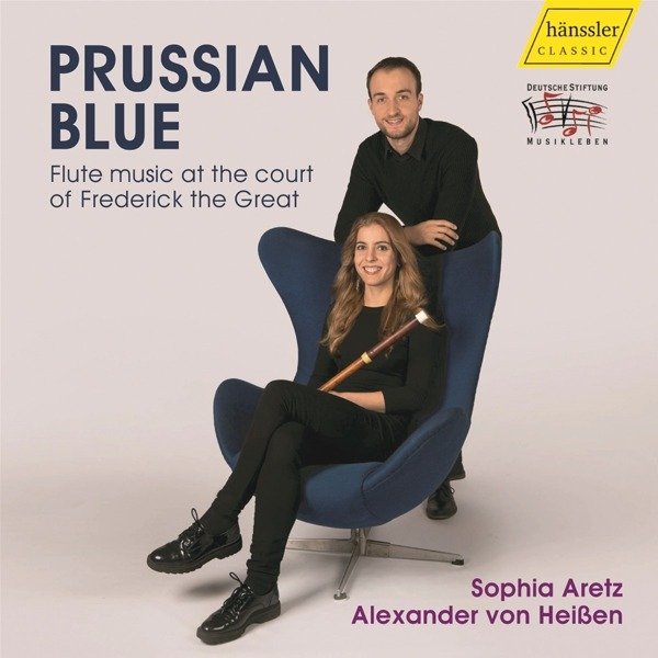 CD Shop - ARETZ, SOPHIE / ALEXANDER PRUSSIAN BLUE - FLUTE MUSIC AT THE COURT OF FREDERICK THE GREAT