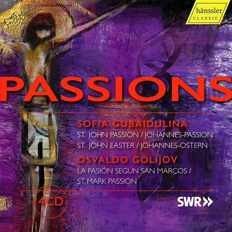 CD Shop - SUKMANOVA, JULIA / GACHIN GOLIJOV & GUBAIDULINA: PASSIONS - ST. JOHN PASSION & ST. MARK PASSION