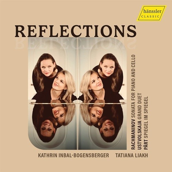CD Shop - INBAL-BOGENSBERGER, KA... PART, RACHMANINOFF & USTVOLSKAYA: REFLECTIONS