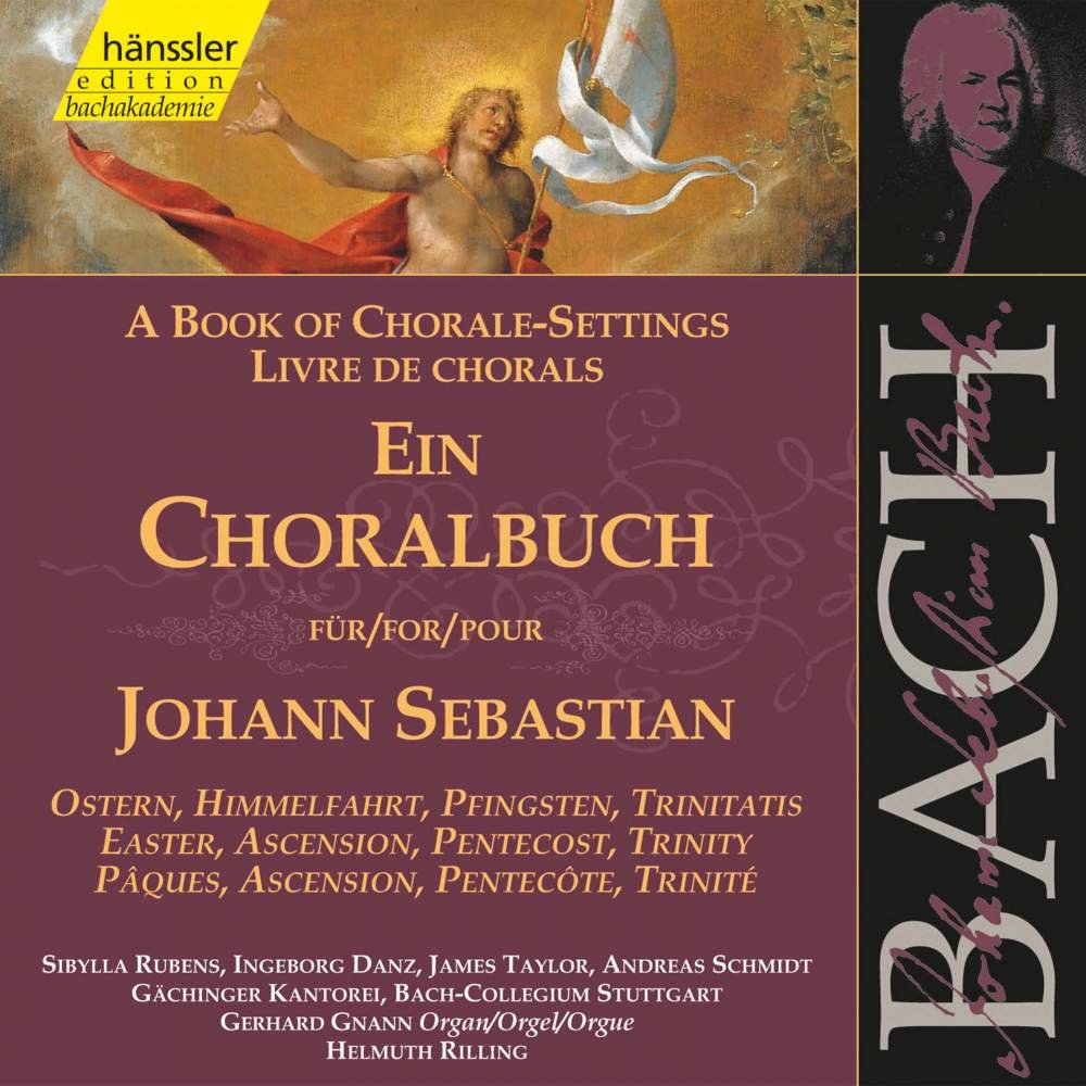 CD Shop - GACHINGER KANTOREI/BACH-C J.S. BACH: A BOOK OF CHORALE-SETTINGS: EASTER, ASCENSION