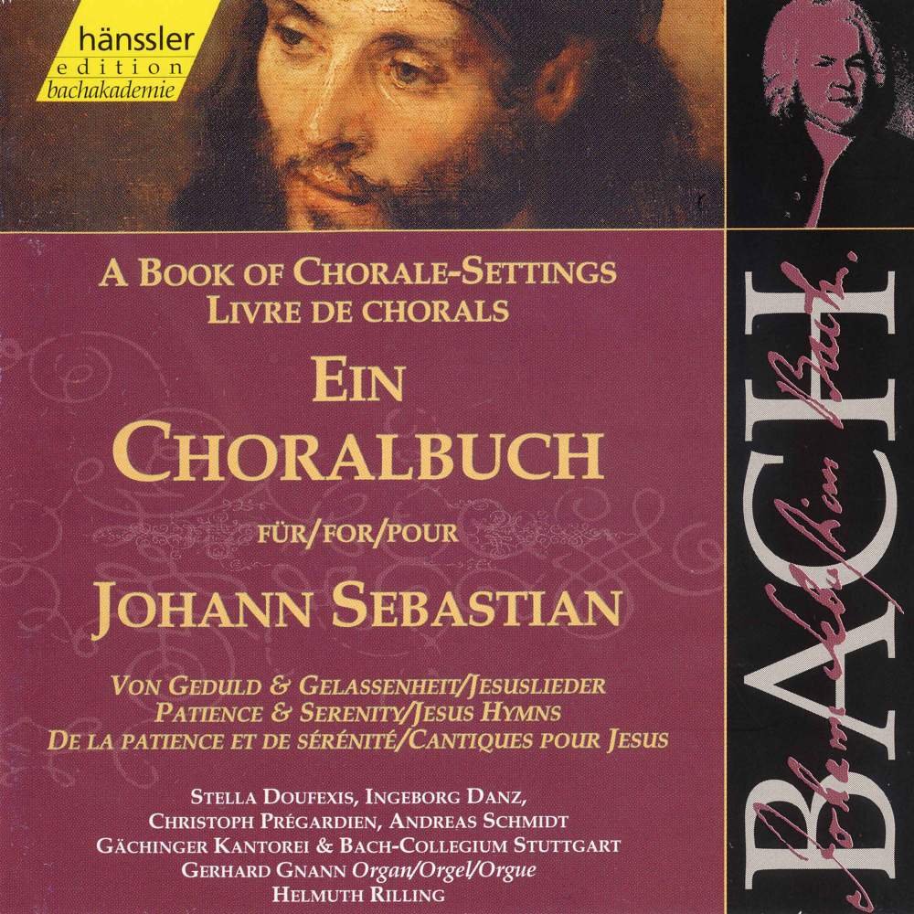 CD Shop - GACHINGER KANTOREI/BACH-C J.S. BACH: A BOOK OF CHORALE-SETTINGS: PATIENCE AND SERENITY