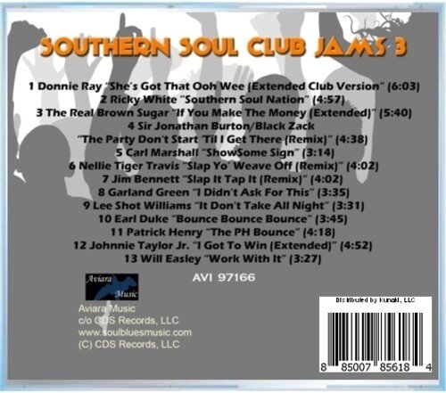CD Shop - V/A SOUTHERN SOUL CLUB JAMS 3