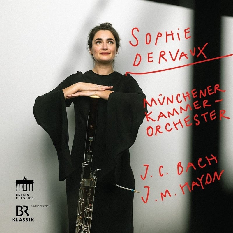 CD Shop - DERVAUX, SOPHIE / MUNCHNE J.C. BACH & J.M. HAYDN: BASSOON CONCERTOS