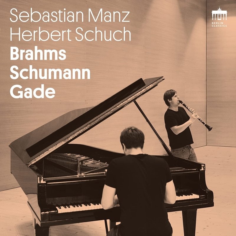 CD Shop - MANZ, SEBASTIAN & HERBERT BRAHMS/SCHUMANN/GADE