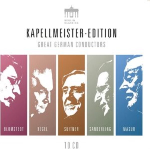 CD Shop - BLOMSTEDT/KEGEL/SUITNER/S KAPELLMEISTER EDITION