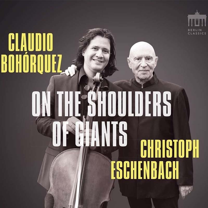 CD Shop - BOHORQUEZ, CLAUDIO / CHRI ON THE SHOULDERS OF GIANTS