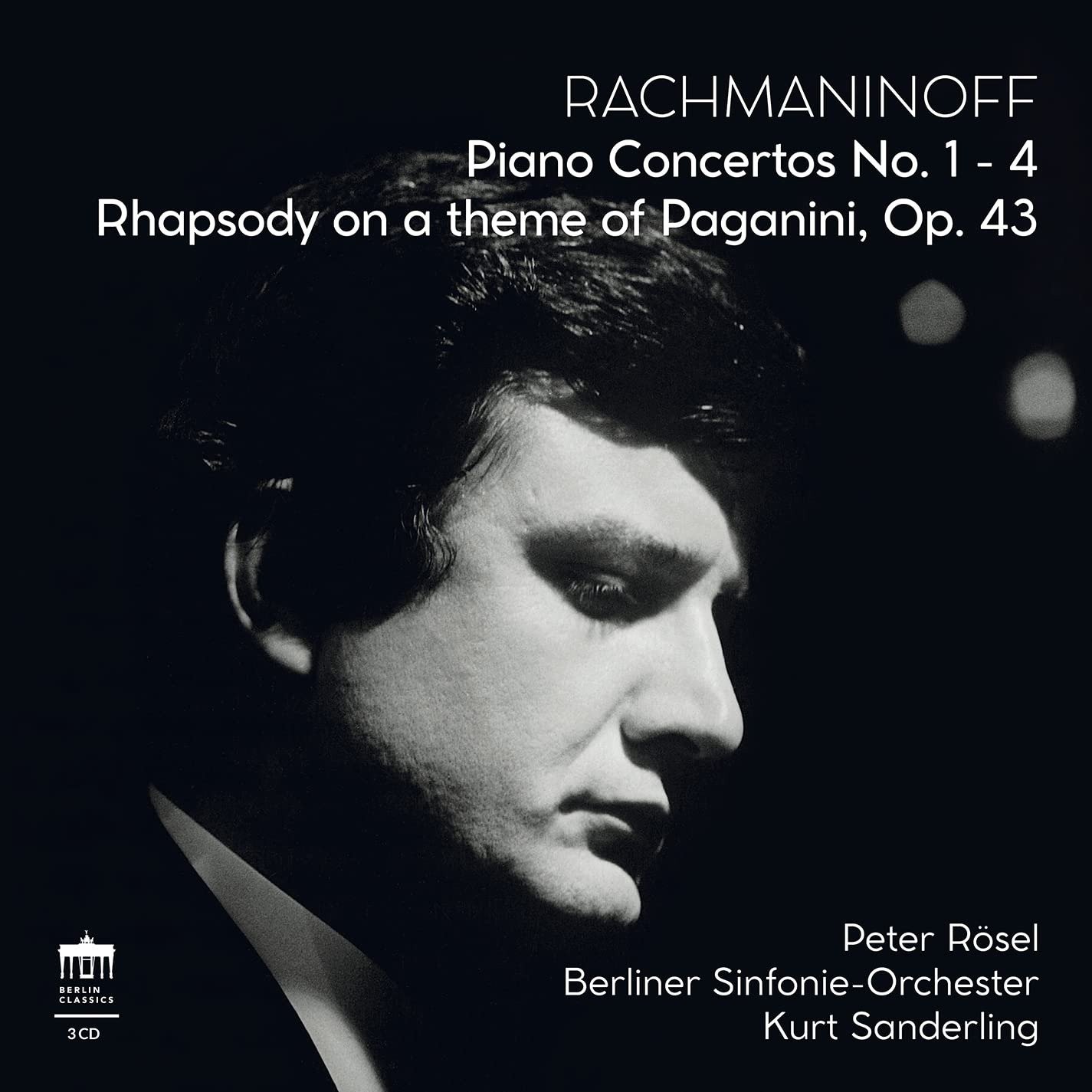 CD Shop - ROSEL, PETER RACHMANINOFF PIANO CONCERTOS NO. 1-4
