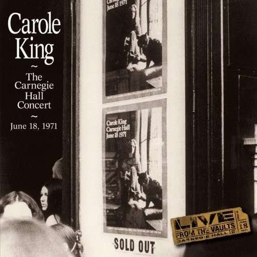 CD Shop - KING, CAROLE CARNEGIE HALL CONCERT: JUNE 18, 1971