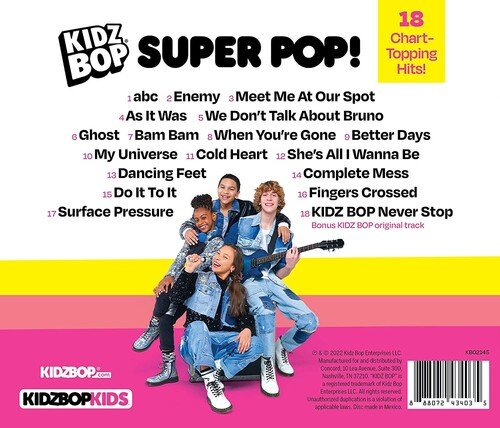 CD Shop - KIDZ BOP KIDS KIDZ BOP SUPER POP!