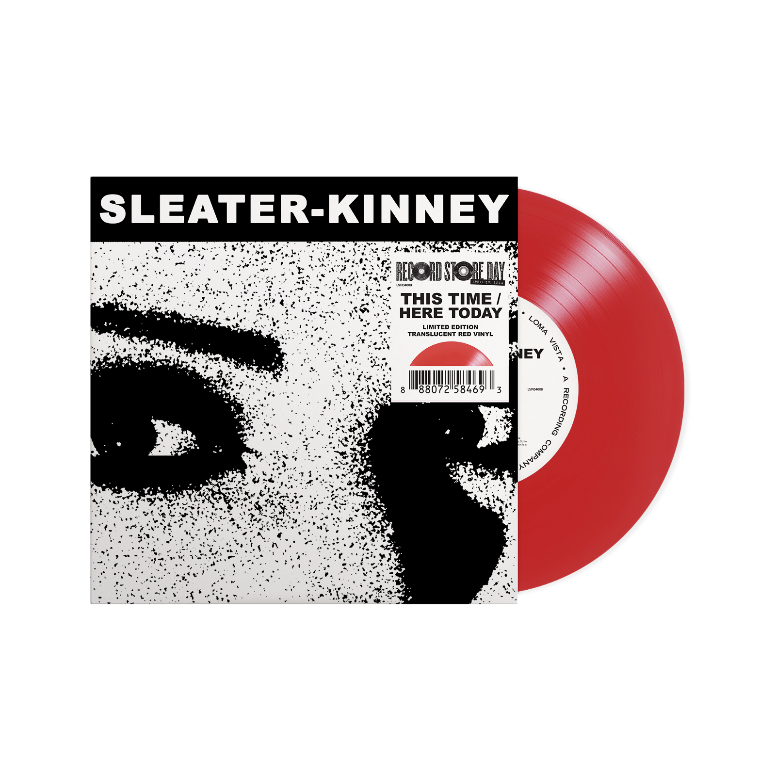 CD Shop - SLEATER-KINNEY 7-THIS TIME / HERE TODAY