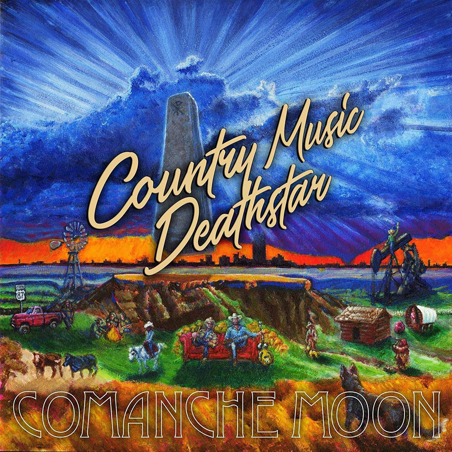 CD Shop - COMANCHE MOON COUNTRY MUSIC DEATH STAR