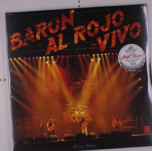 CD Shop - BARON ROJO BARON AL ROJO VIVO