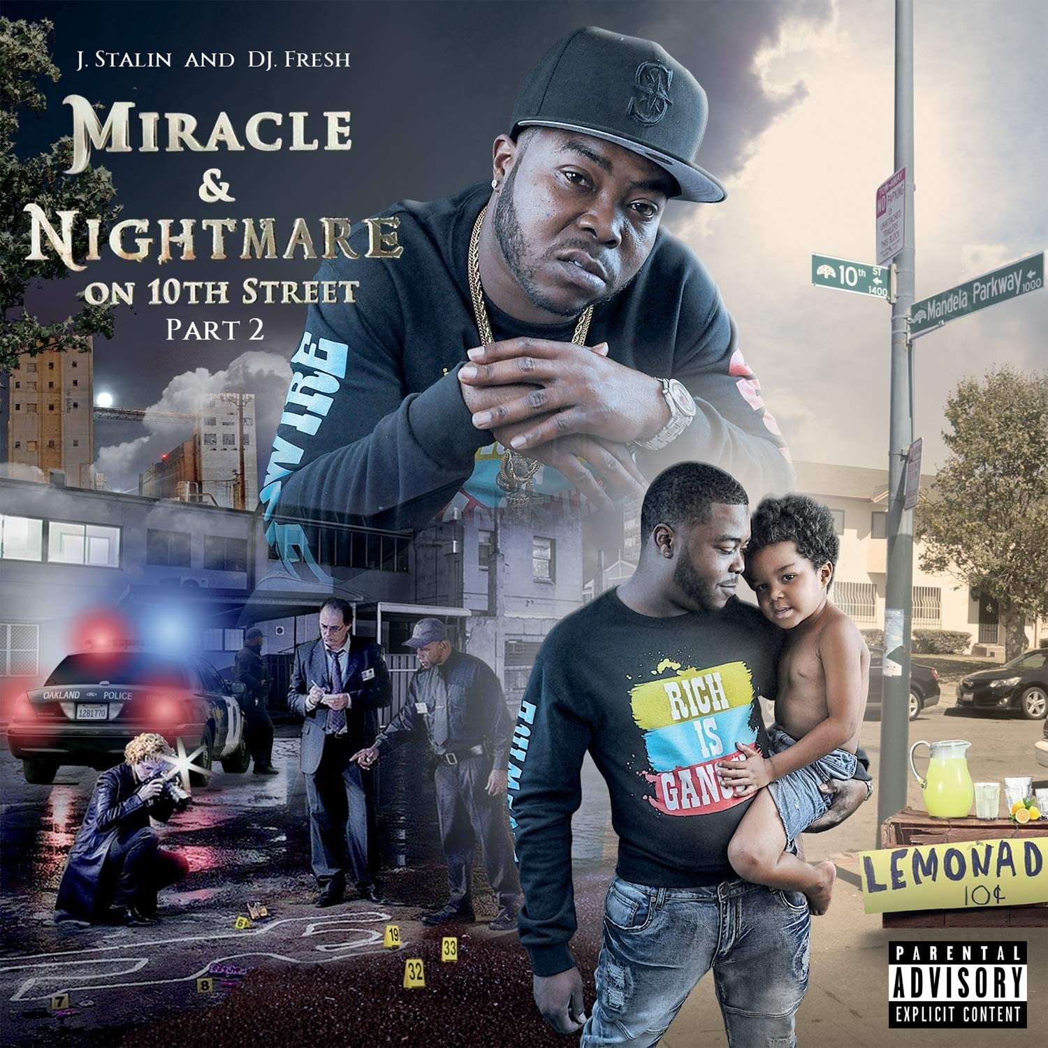 CD Shop - STALIN, J. AND DJ FRESH MIRACLE & NIGHTMARE ON 10TH ST PT.2