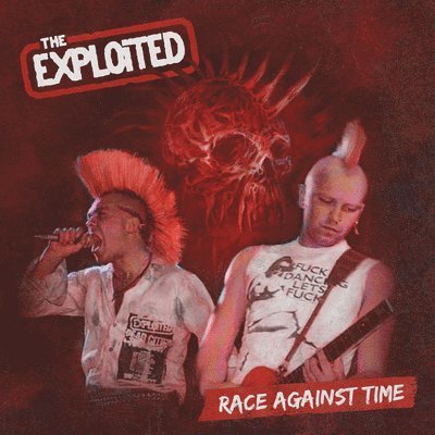 CD Shop - EXPLOITED, THE RACE AGAINST TIME BLUE