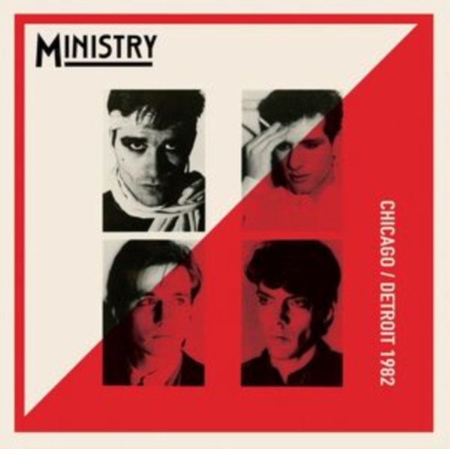 CD Shop - MINISTRY CHICAGO/DETROIT 1982