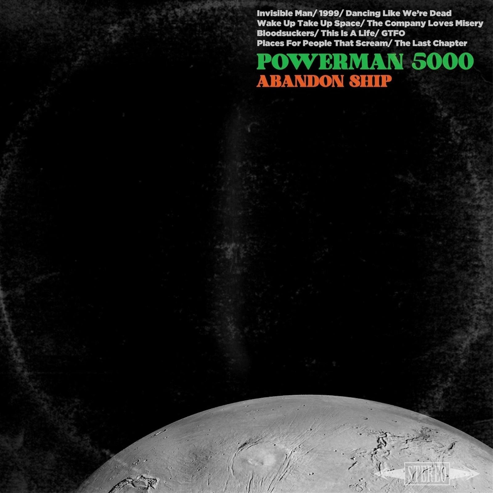 CD Shop - POWERMAN 5000 ABANDON SHIP