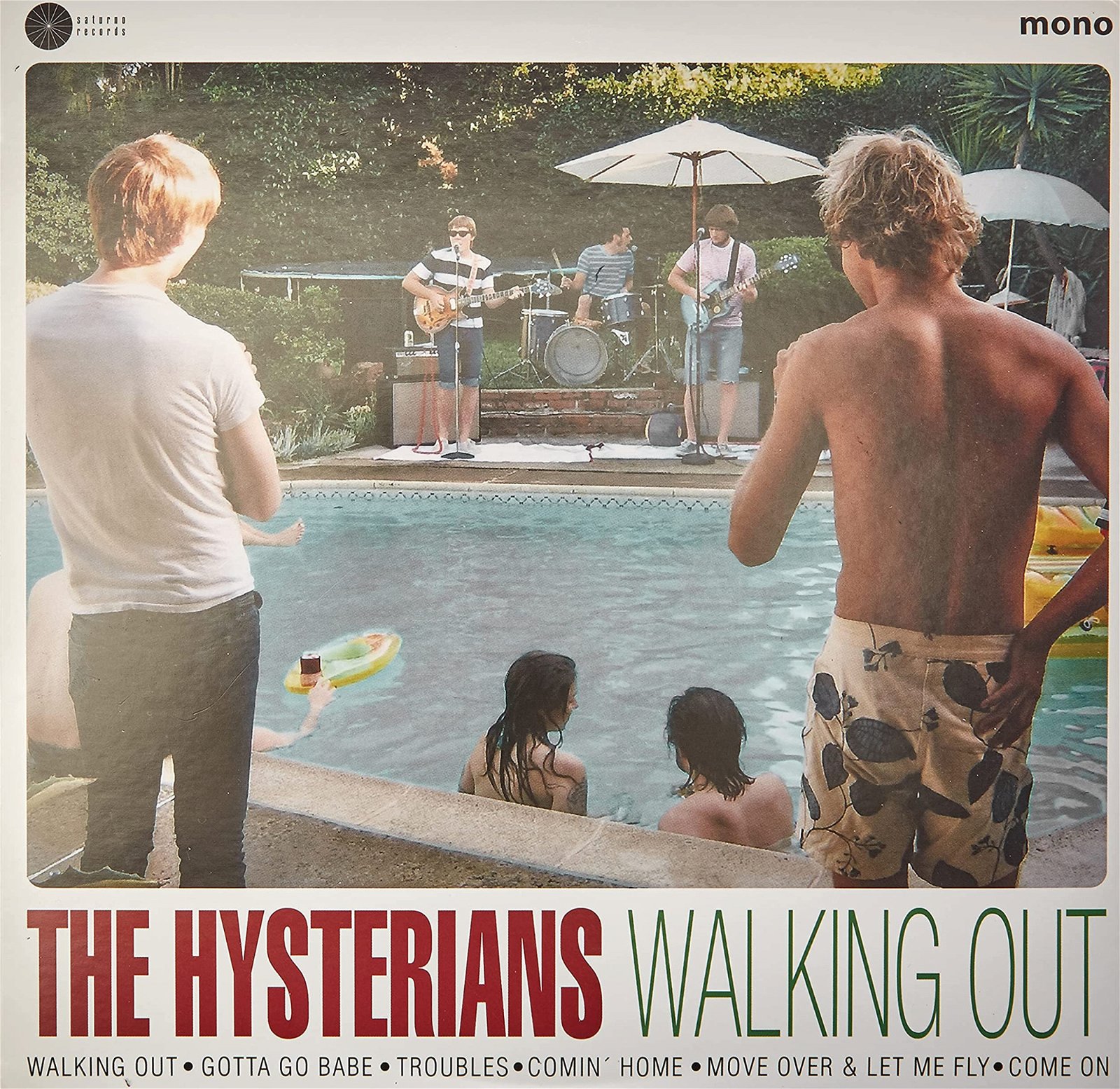 CD Shop - HYSTERIANS \"WALKING OUT -10\"\"-\"