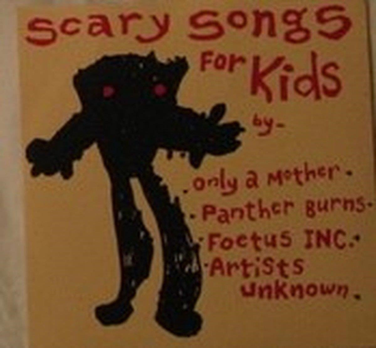 CD Shop - V/A SCARY SONGS FOR KIDS
