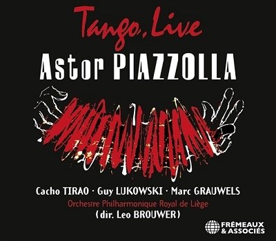 CD Shop - PIAZZOLLA, ASTOR / CACHO TANGO LIVE