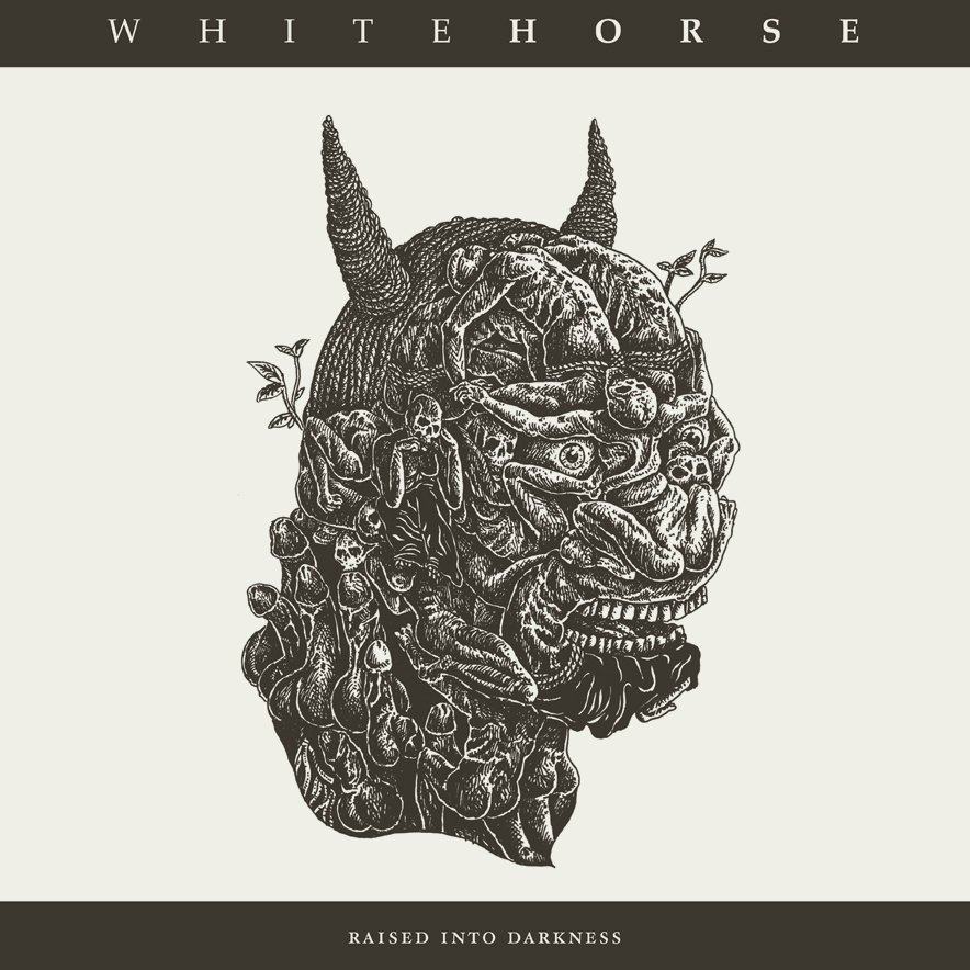 CD Shop - WHITEHORSE RAISED INTO DARKNESS