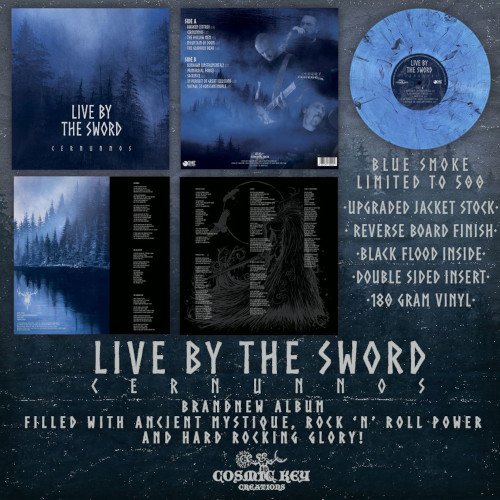 CD Shop - LIVE BY THE SWORD CERNUNNOS (COSMIC KEY CREATIONS EDITION)