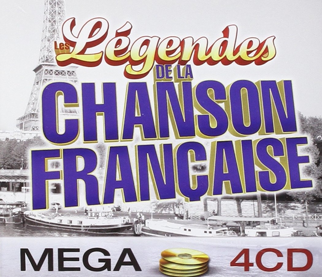 CD Shop - V/A MEGA LEGENDES DE LA CHANSON FRANCAISE