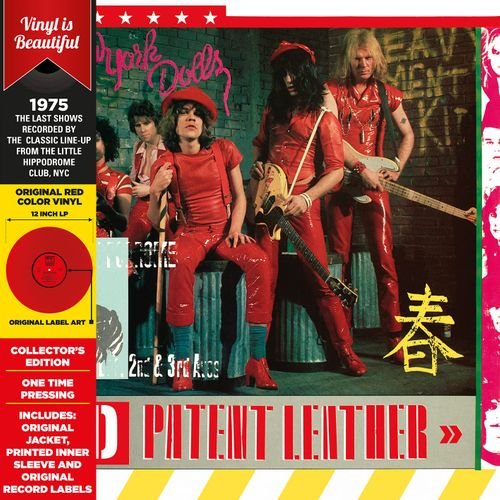CD Shop - NEW YORK DOLLS RED PATENT LEATHER