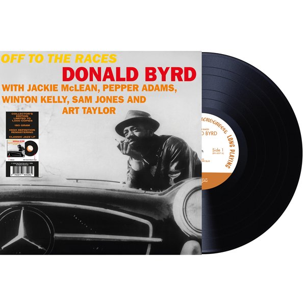 CD Shop - BYRD, DONALD OFF TO THE RACES
