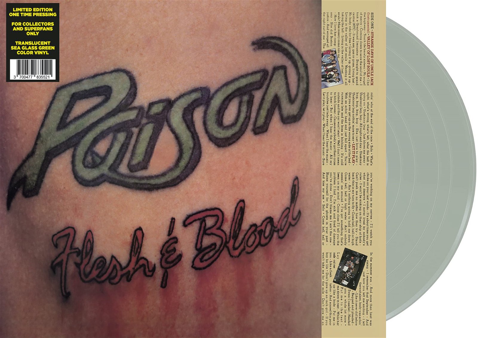 CD Shop - POISON FLESH & BLOOD