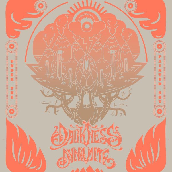 CD Shop - DARKNESS DYNAMITE UNDER THE PAINTED SKY