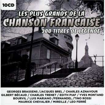 CD Shop - V/A LES PLUS GRANDS DE LA CHANSON FRANCAISE