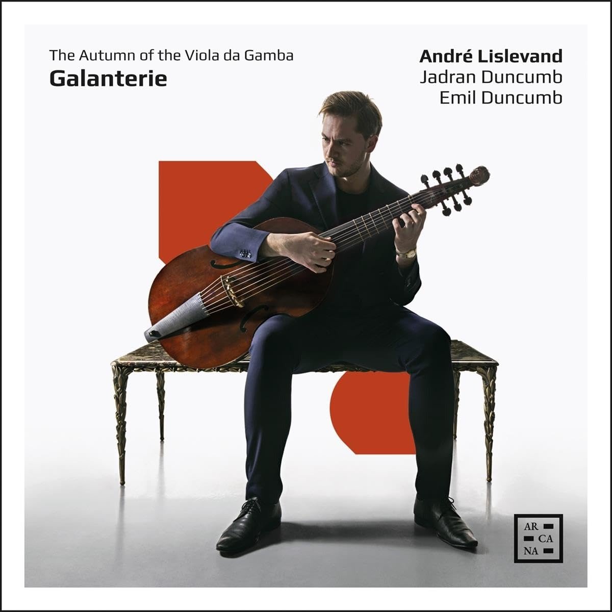 CD Shop - LISLEVAND, ANDRE / EMIL D GALANTERIE: THE AUTUMN OF THE VIOLA DA GAMBA
