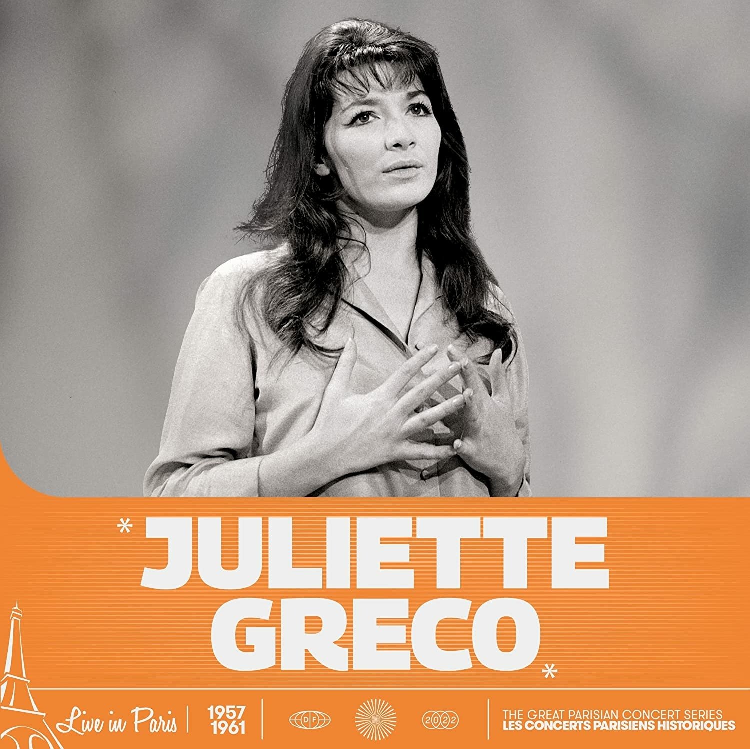 CD Shop - GRECO, JULIETTE LIVE IN PARIS